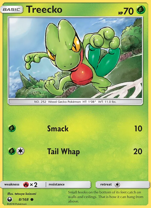 Treecko Celestial Storm 8/168