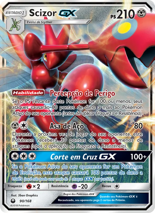 Scizor GX Tempestade Celestial 90/168