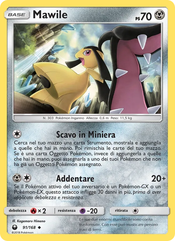 Mawile Tempesta Astrale 91/168