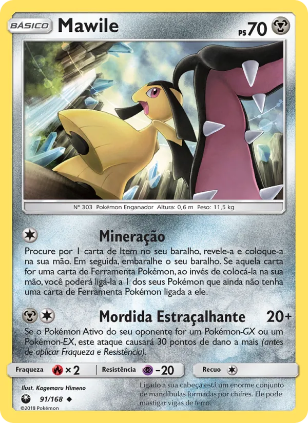 Mawile Tempestade Celestial 91/168