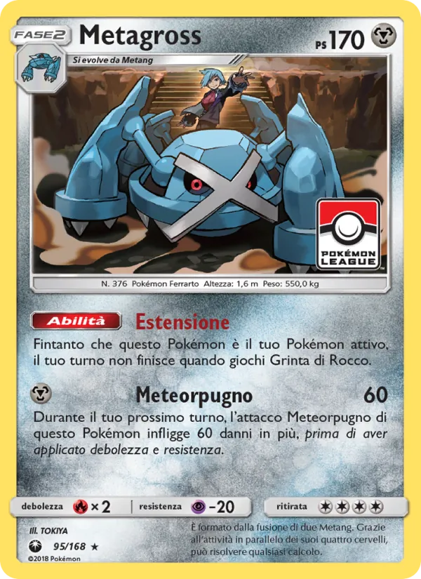 Metagross Tempesta Astrale 95/168