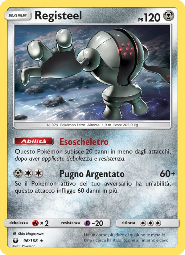 Registeel Tempesta Astrale 96/168