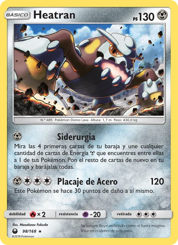 Heatran Tormenta Celestial 98/168