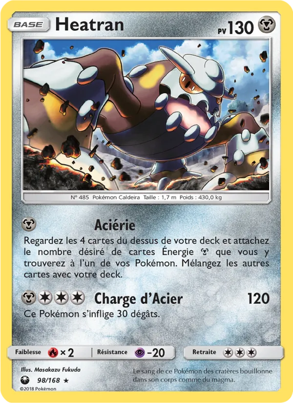 Heatran Tempête Céleste 98/168