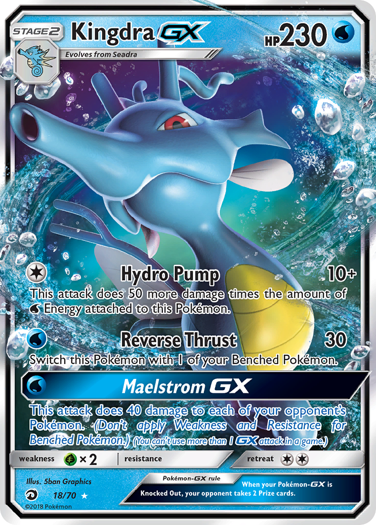 Kingdra GX Dragões Soberanos 18/70