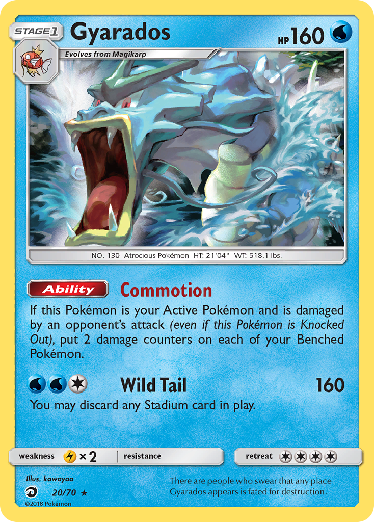 Gyarados Dragões Soberanos 20/70