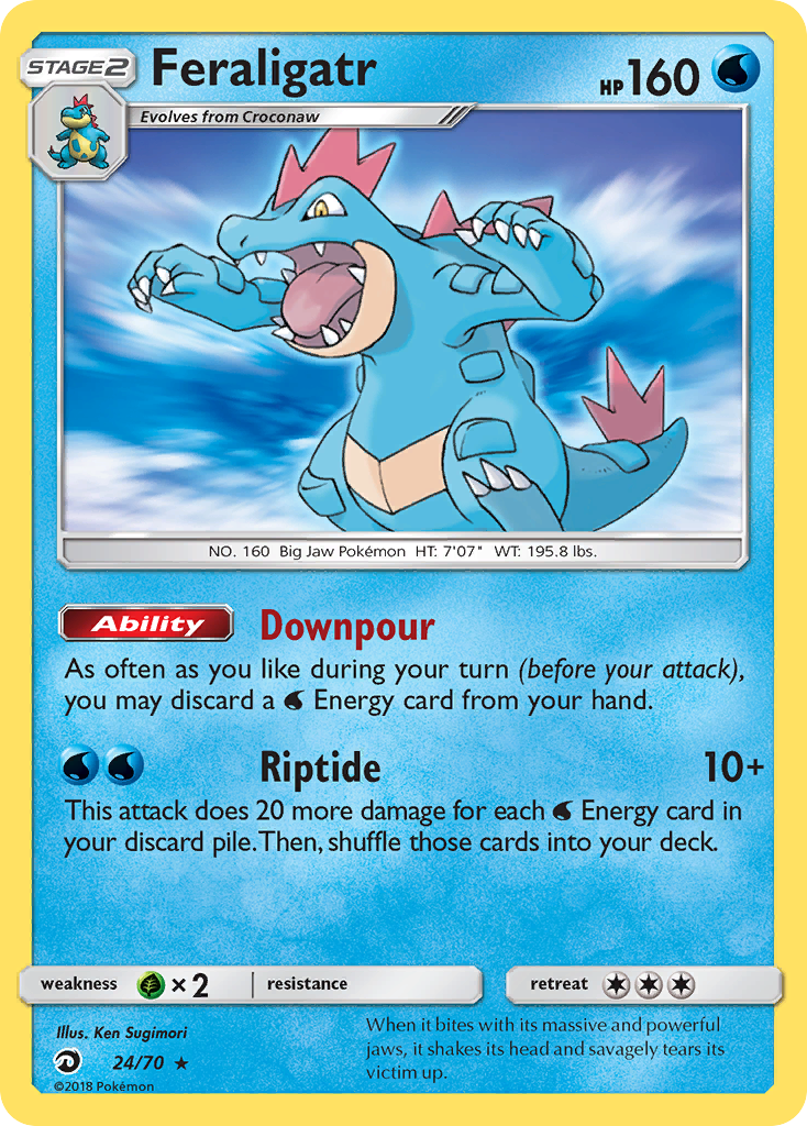 Feraligatr Dragões Soberanos 24/70