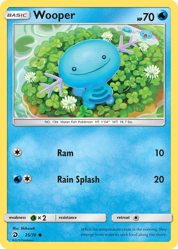 Wooper Majestad De Dragones 25/70