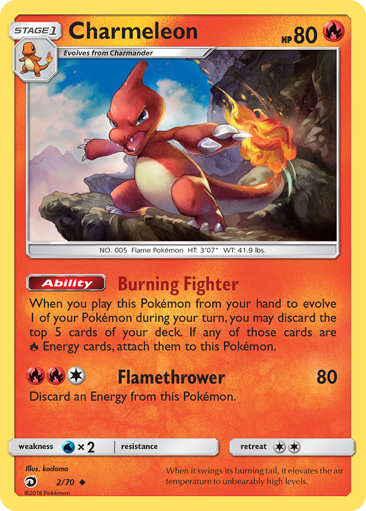 Charmeleon Trionfo Dei Draghi 2/70