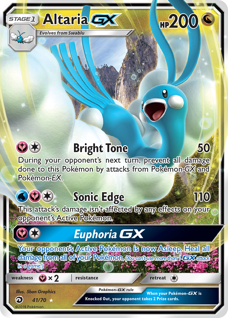 Altaria GX Majestät Der Drachen 41/70