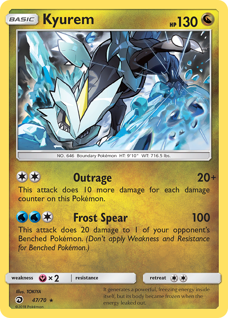 Kyurem Majestad De Dragones 47/70