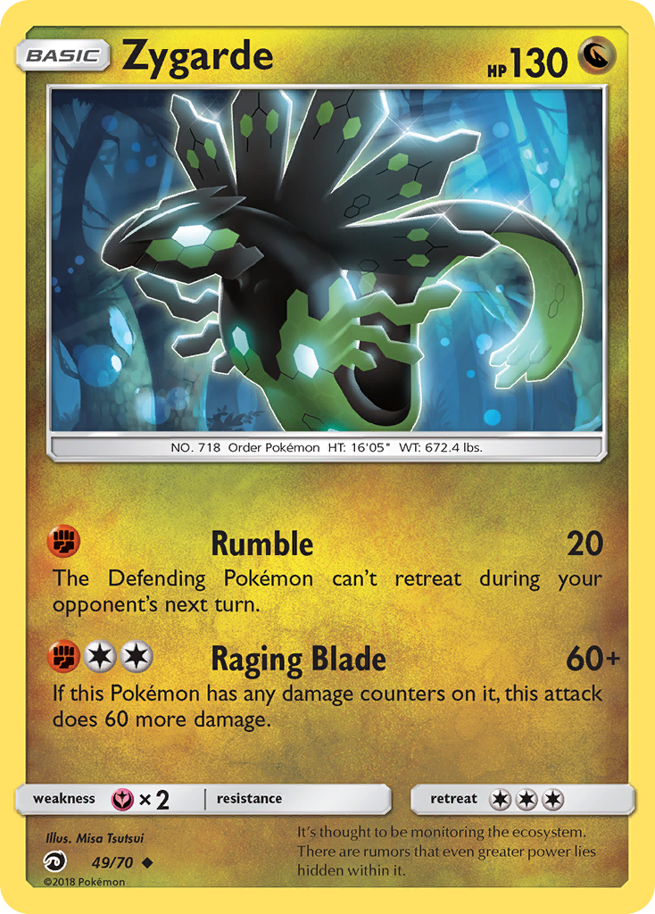 Zygarde Dragões Soberanos 49/70
