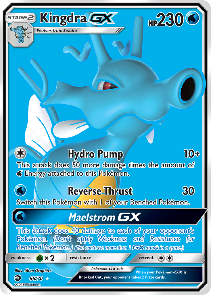 Kingdra GX Trionfo Dei Draghi 66/70