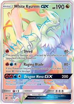 Weißes Kyurem GX