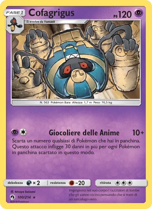 Cofagrigus Tuoni Perduti 100/214