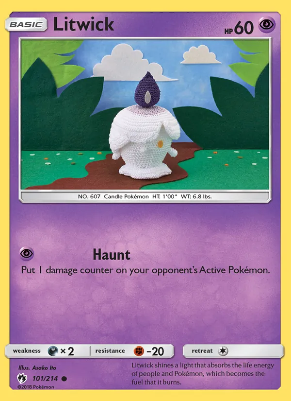Litwick Lost Thunder 101/214