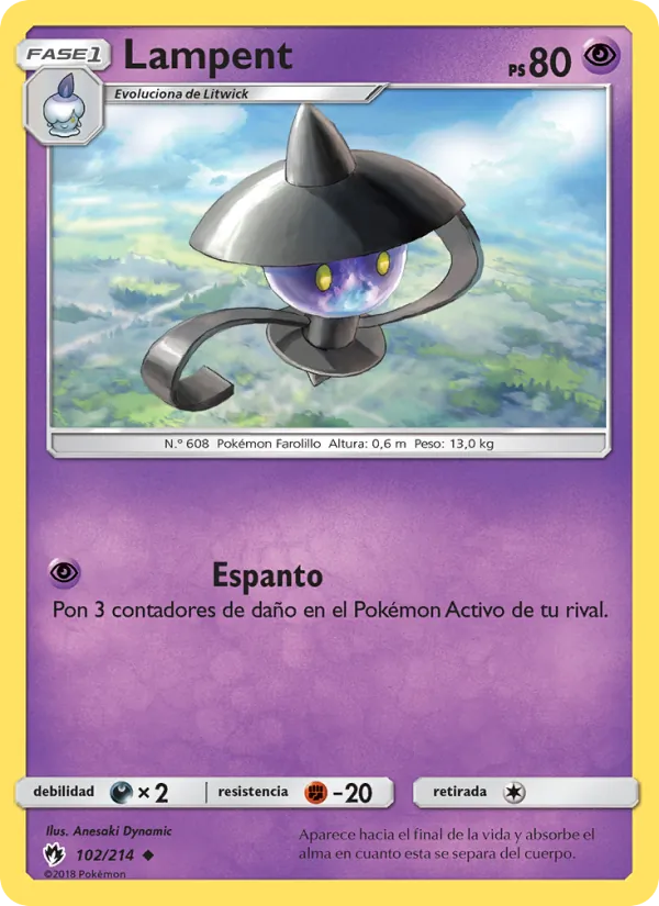 Lampent Truenos Perdidos 102/214