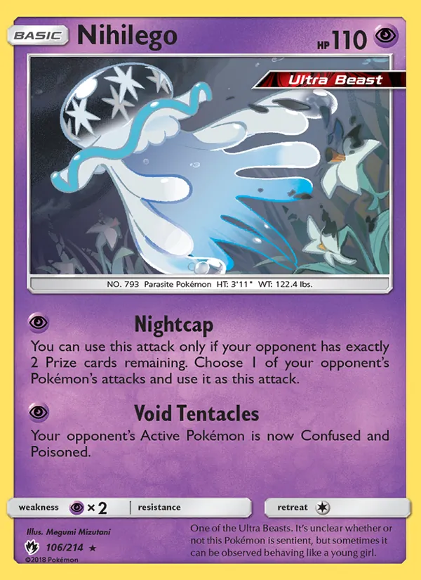 Nihilego Lost Thunder 106/214