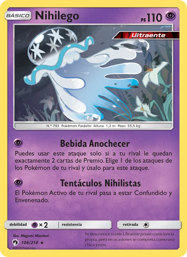 Nihilego Truenos Perdidos 106/214