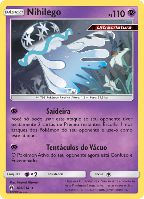 Nihilego Trovões Perdidos 106/214