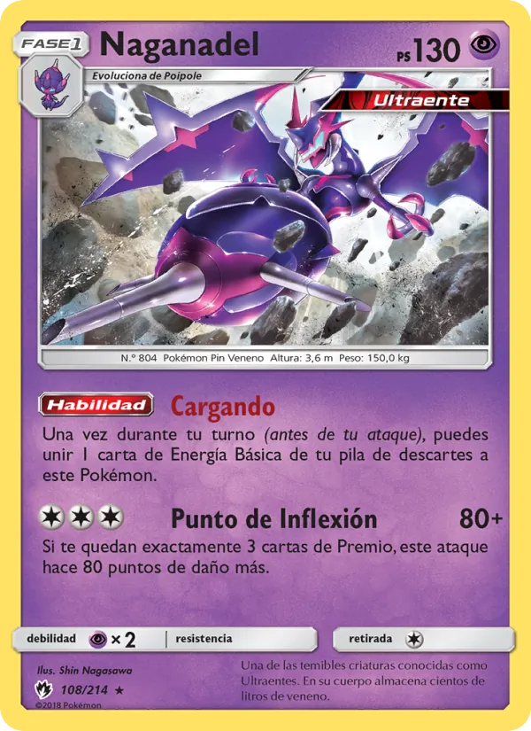Naganadel Truenos Perdidos 108/214