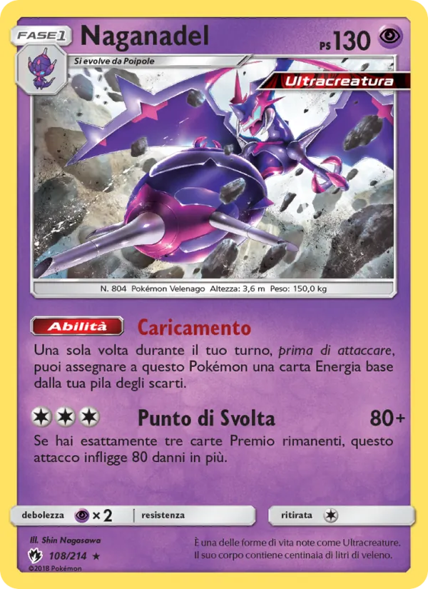Naganadel Tuoni Perduti 108/214