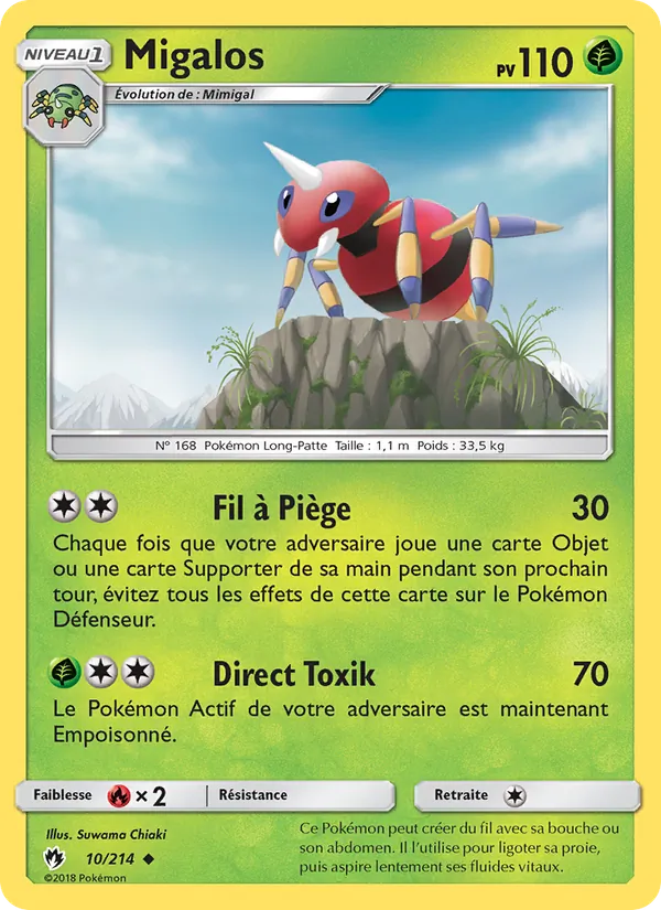 Migalos Tonnerre Perdu 10/214