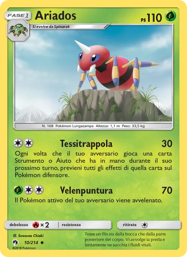 Ariados Tuoni Perduti 10/214