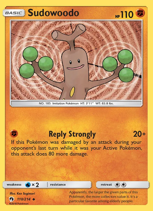 Sudowoodo Lost Thunder 110/214