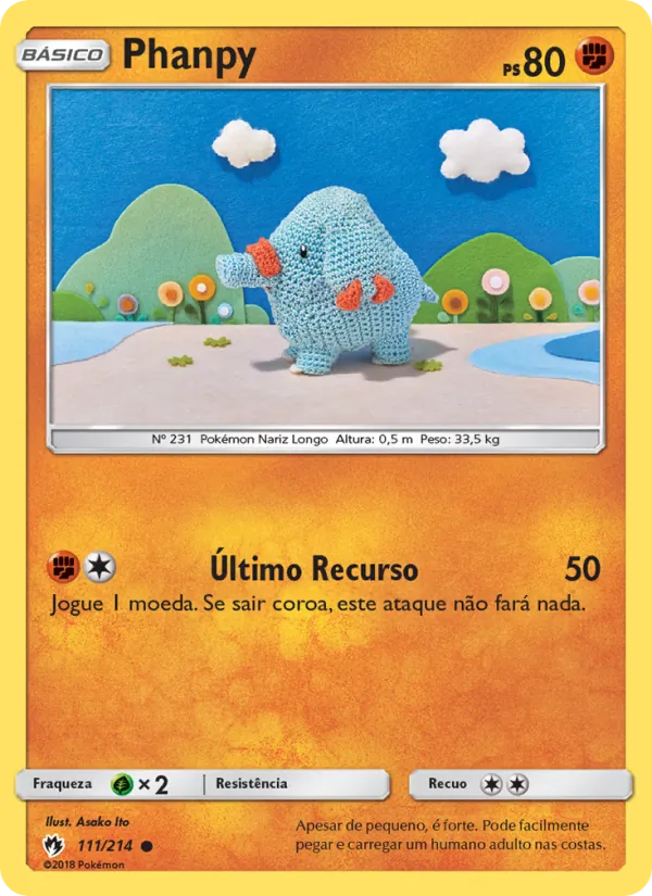 Phanpy Trovões Perdidos 111/214