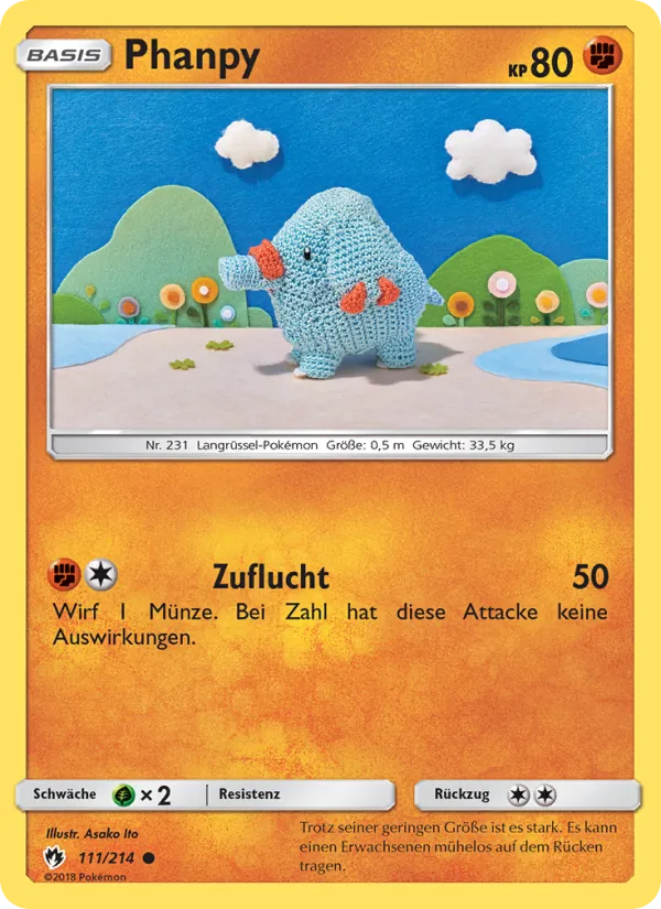 Phanpy Echo des Donners 111/214