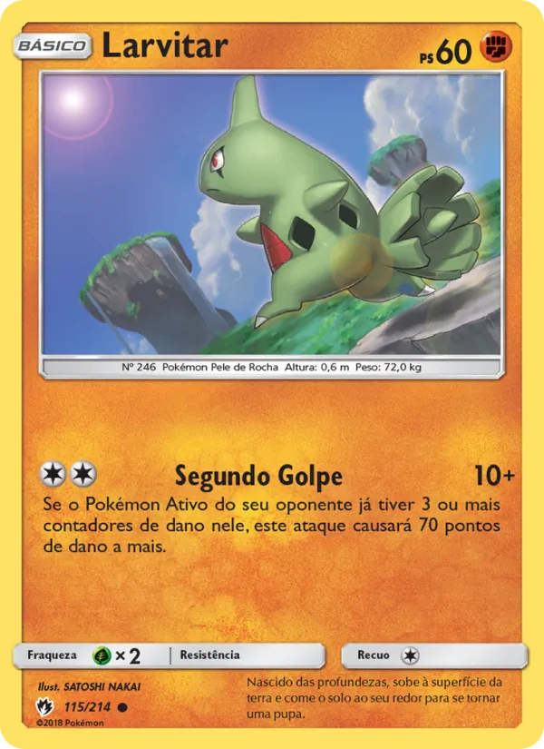 Larvitar Trovões Perdidos 115/214