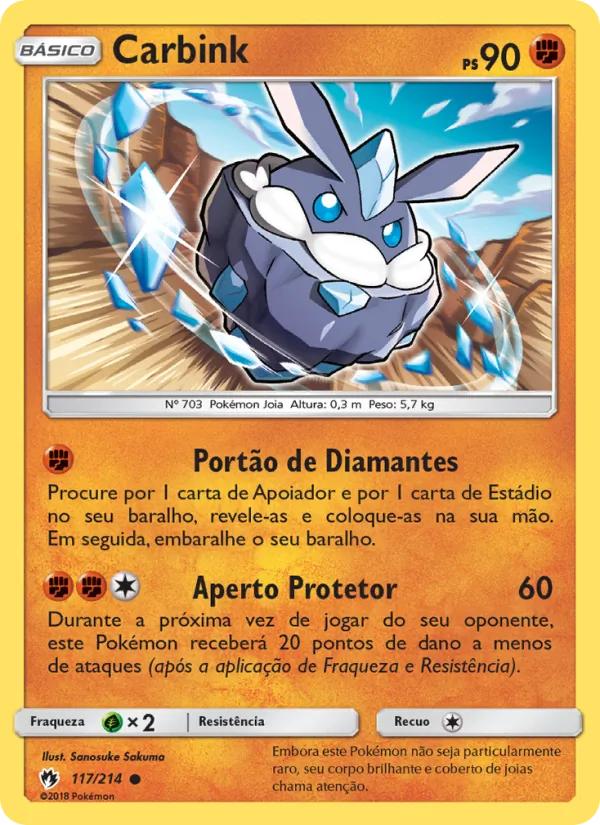 Carbink Trovões Perdidos 117/214