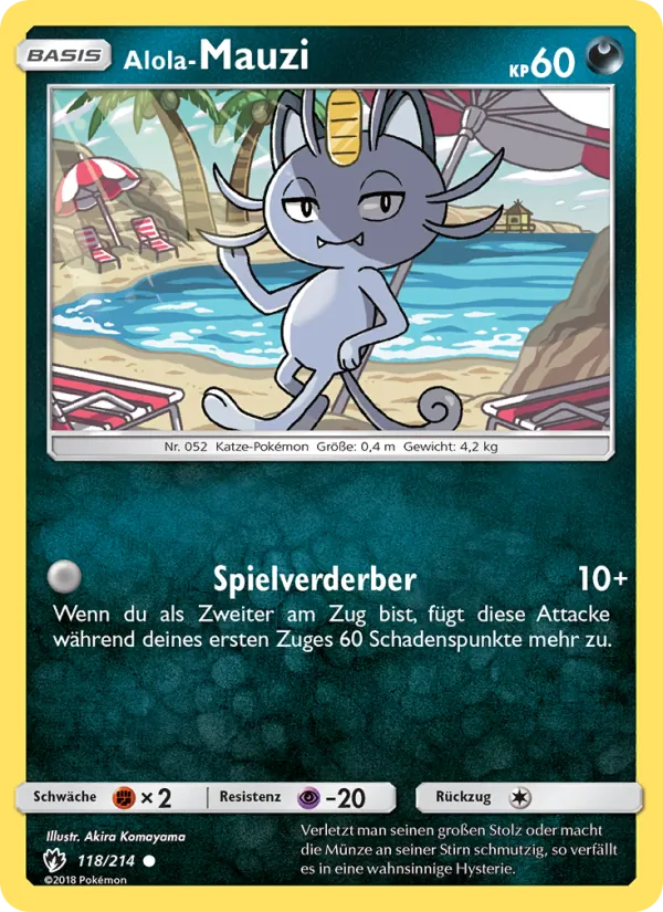 Alola-Mauzi Echo des Donners 118/214