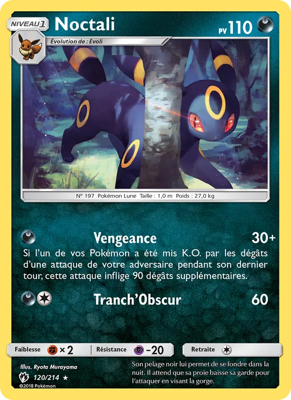 Noctali Tonnerre Perdu 120/214