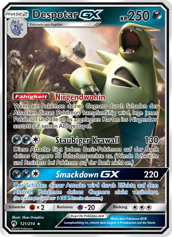 Despotar GX Echo des Donners 121/214