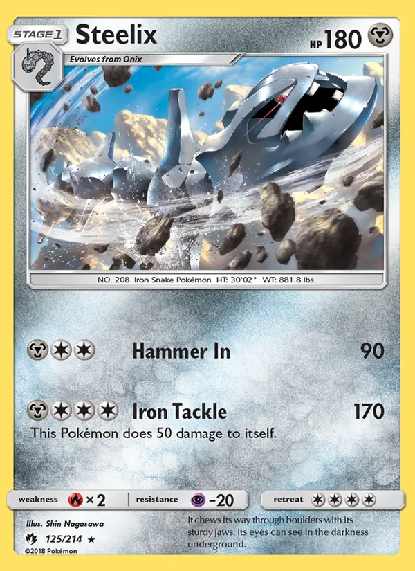 Steelix Lost Thunder 125/214