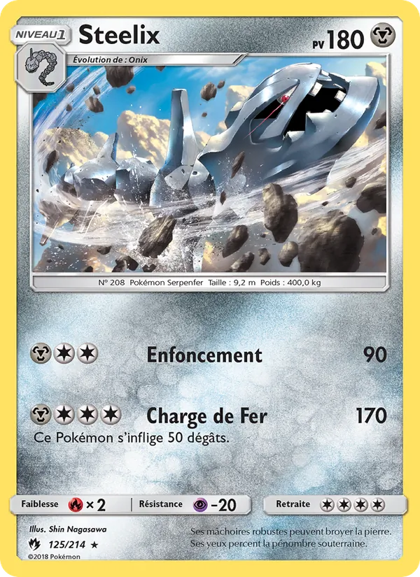 Steelix Tonnerre Perdu 125/214