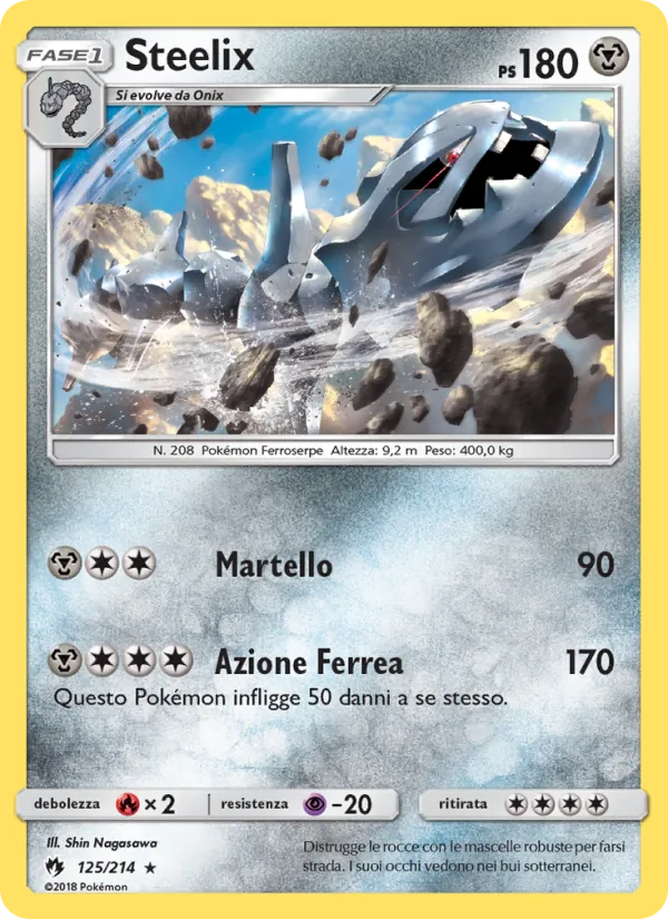 Steelix Tuoni Perduti 125/214