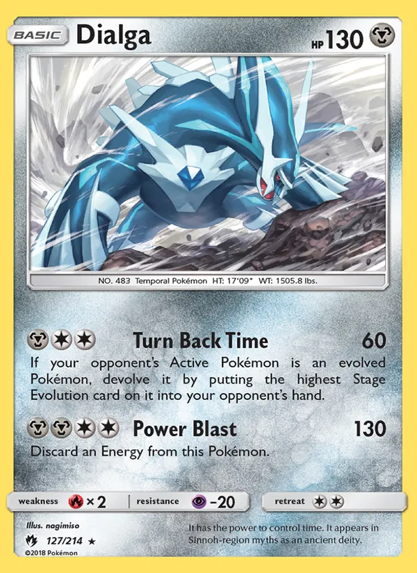 Dialga Lost Thunder 127/214