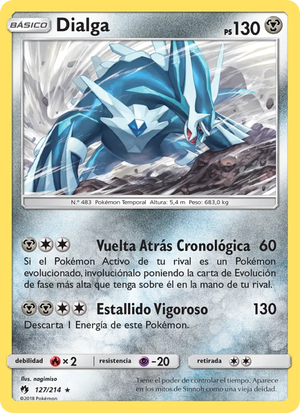Dialga Truenos Perdidos 127/214