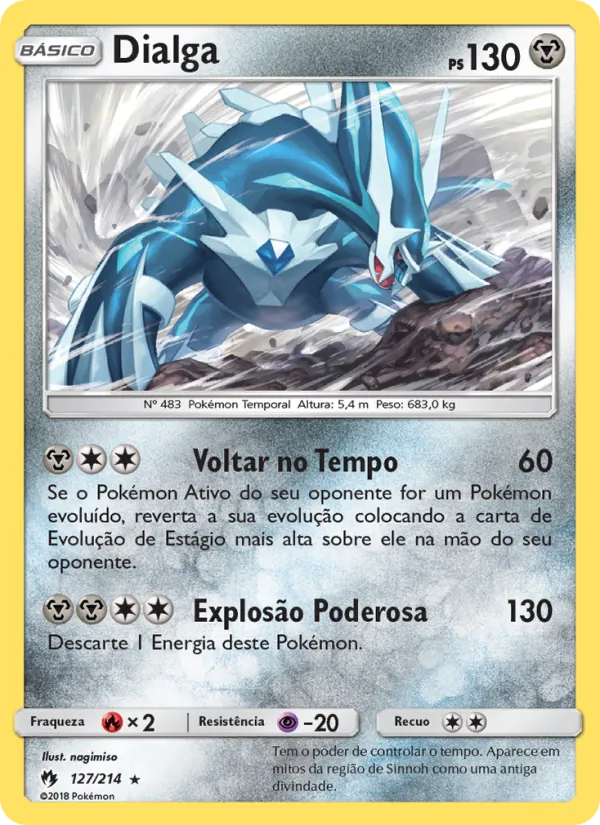Dialga Trovões Perdidos 127/214