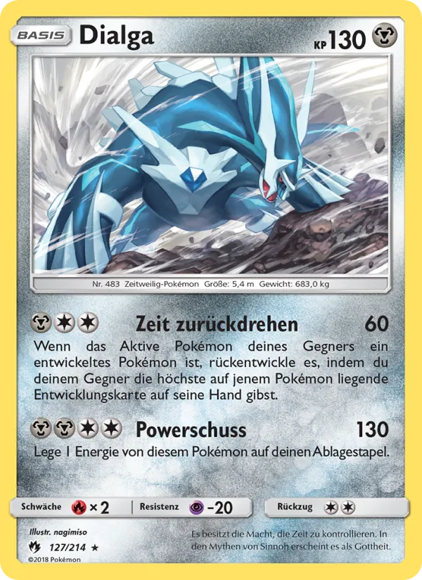 Dialga Echo des Donners 127/214