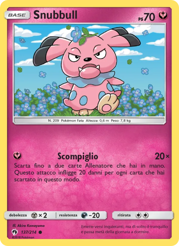 Snubbull Tuoni Perduti 137/214
