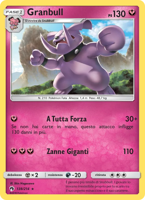 Granbull Tuoni Perduti 138/214