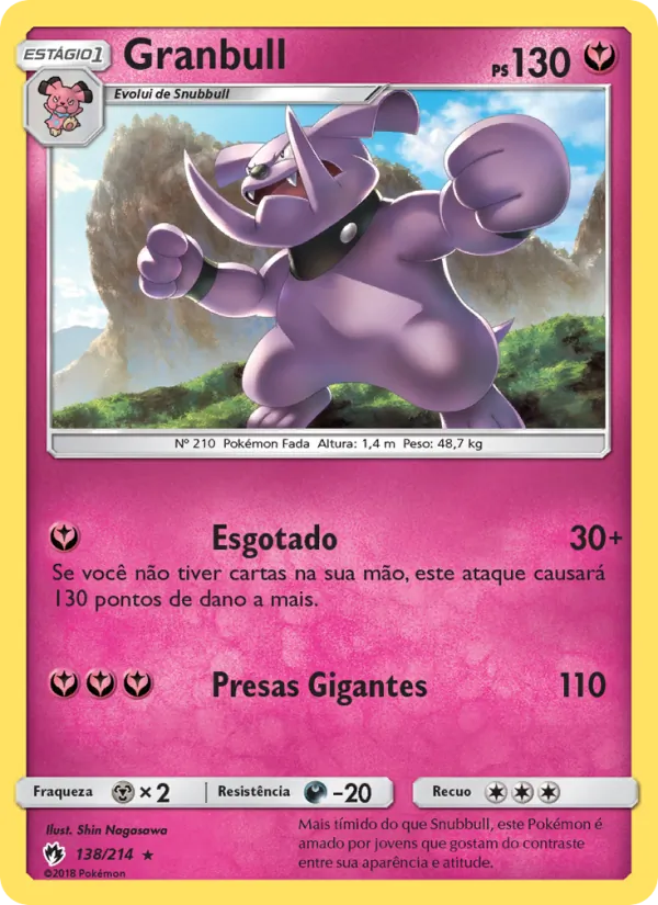 Granbull Trovões Perdidos 138/214