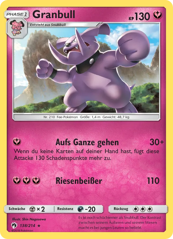 Granbull Echo des Donners 138/214