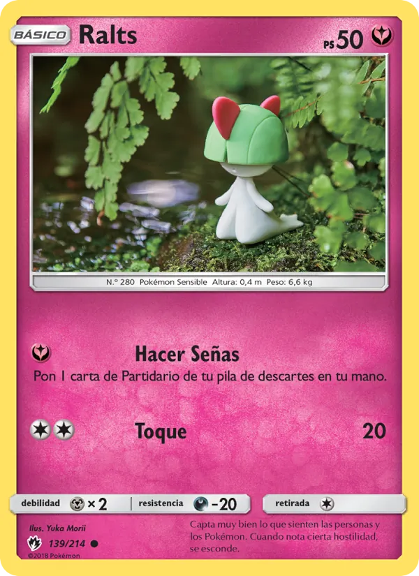 Ralts Truenos Perdidos 139/214