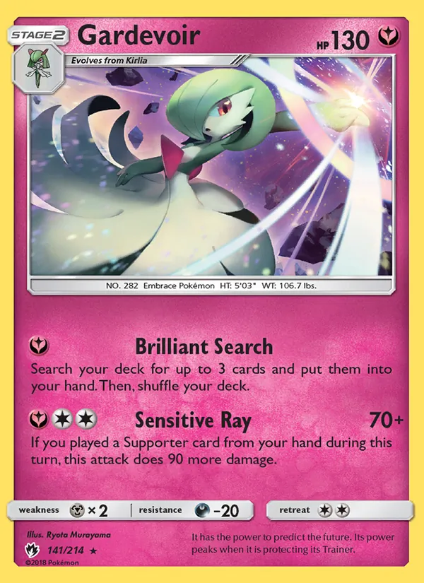 Gardevoir Lost Thunder 141/214