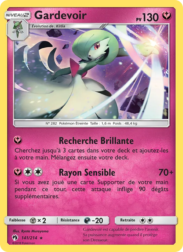 Gardevoir Tonnerre Perdu 141/214
